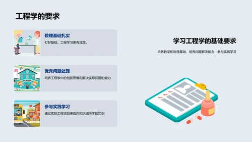 工程学实践与应用PPT模板