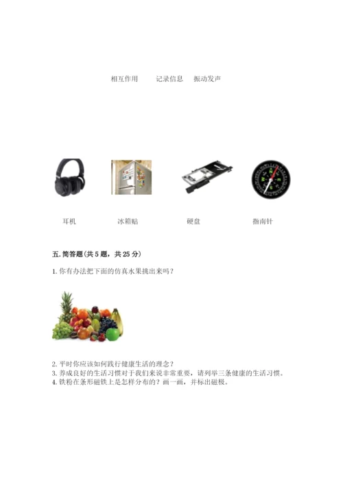 教科版小学科学二年级下册 期末测试卷附完整答案【考点梳理】.docx