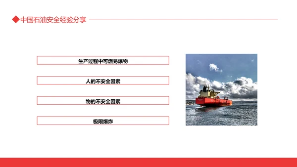 中国石油安全经验分享动态PPT模板