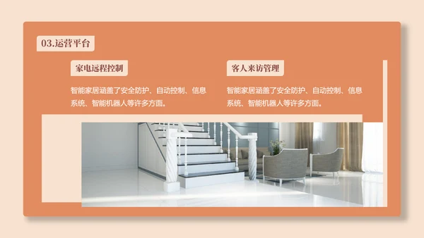 智能家居生活产品介绍PPT模板