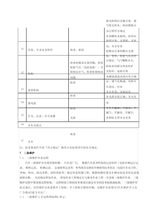 汽车维护、检测、诊断技术规范.docx