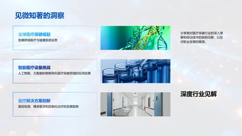 医疗保健行业分析PPT模板