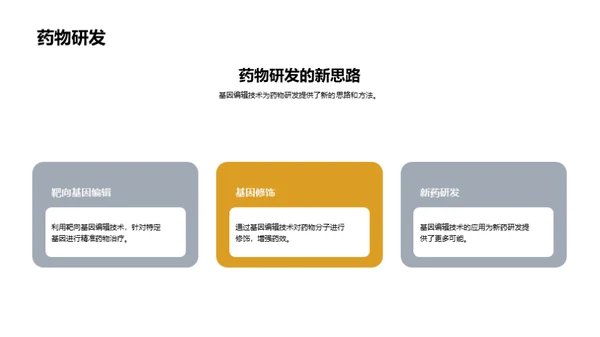 生物医疗中的基因编辑技术