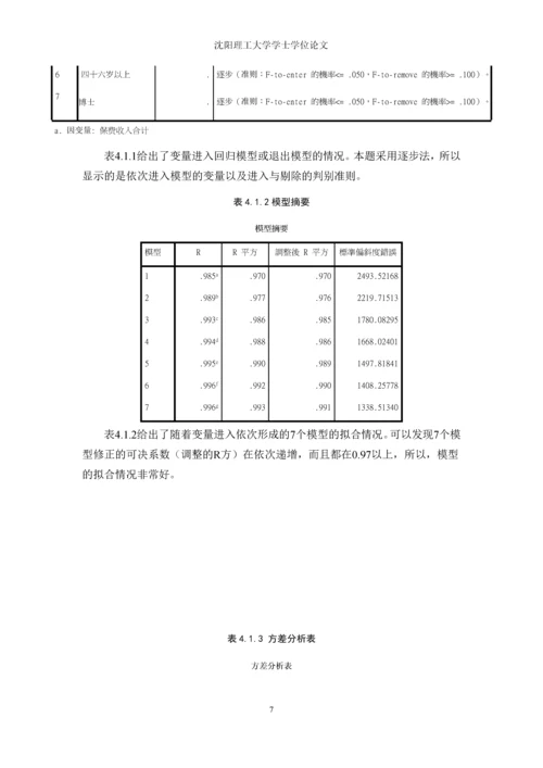 我国各保险业基本情况的统计分析--毕业论文.docx