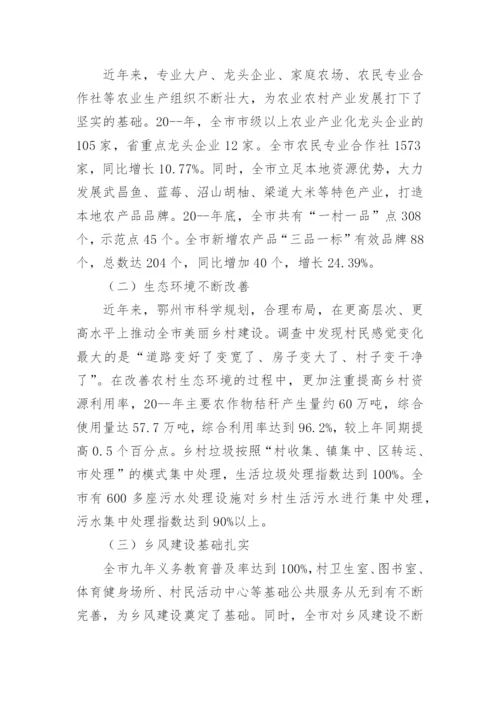 2022年实施乡村振兴战略研究论文报告.docx