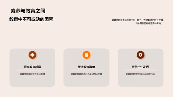 深化教师素养提升