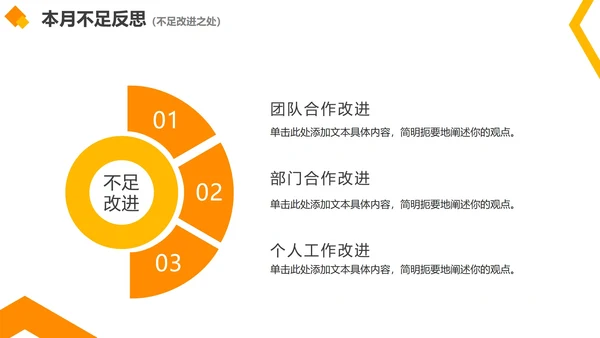 简约实景几何切割月度销售工作汇报PPT模板