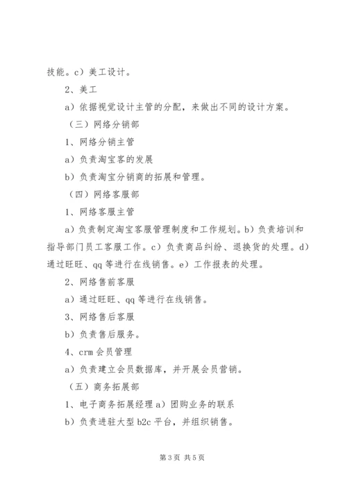 组织架构及部门规划 (2).docx