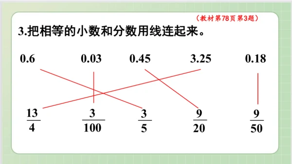 人教版小数五年级下册第4单元课本练习十九（课本P78-79页）ppt13页