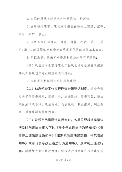 自然资源执法监察动态巡查工作方案.docx