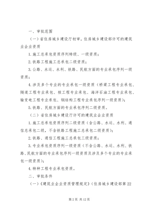 建筑资质换领申请报告[范文大全].docx