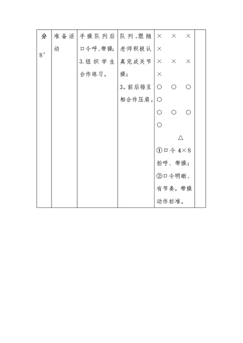 原地双手头上前抛实心球教案