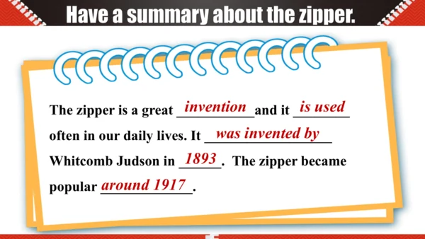 Unit 6 When was it invented Section A 2d-Grammar 被