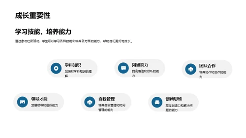 社团活动精彩纷呈