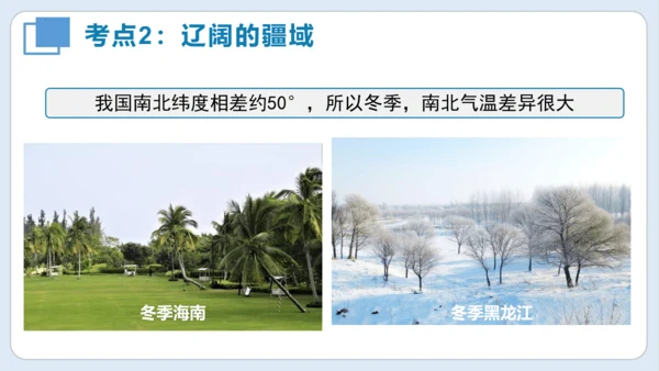 串讲 中国的疆域和人口2023-2024学年八年级地理上学期期末考点大串讲（商务星球版）（共51张P