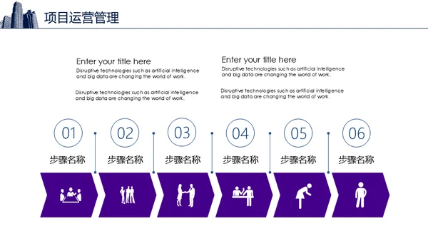 智慧城市生态圈新经济通用PPT模板
