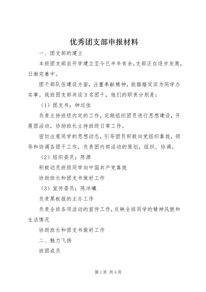 优秀团支部申报材料 (9).docx