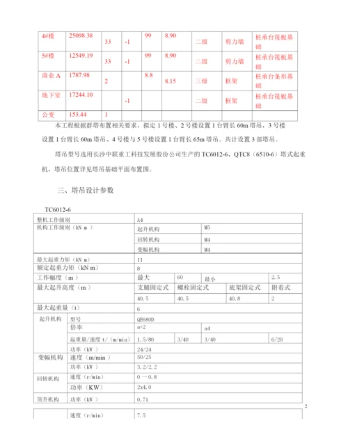 塔吊基础施工方案2.docx