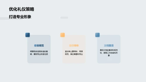商务礼仪在保险业中的应用