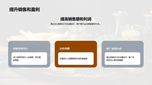精妙菜单设计策略