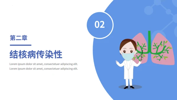 呼吸科肺结核科普知识通用PPT模板