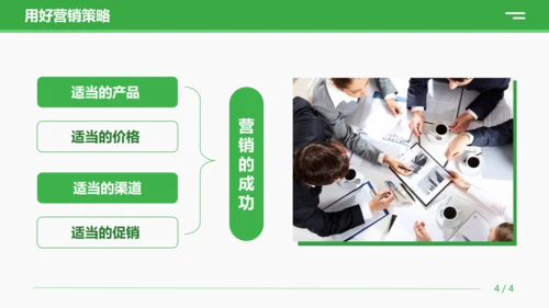 绿色商务营销技巧和营销方法策略公司企业员工知识培训PPT