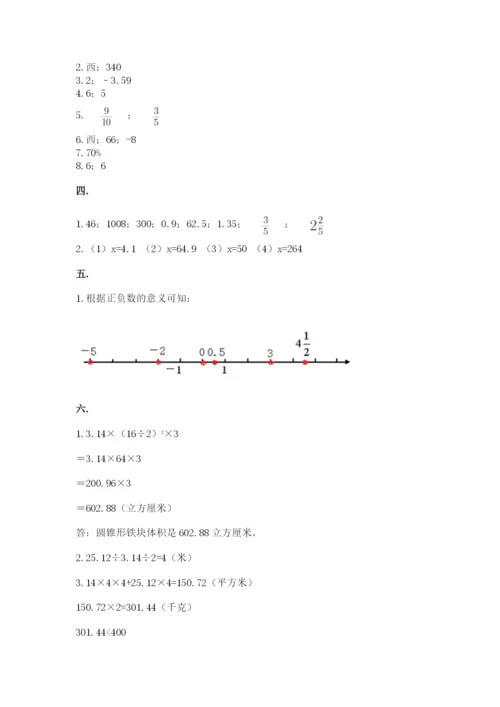 小学毕业班数学检测卷【新题速递】.docx