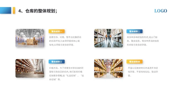 简约商务仓库年终总结年终工作总结年终述职报告ppt模板