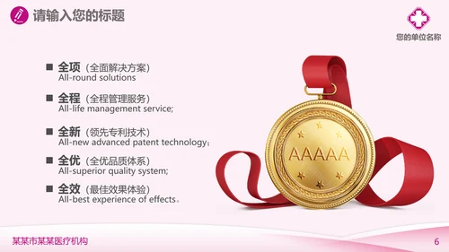 妇科医疗医学工作汇报PPT模板