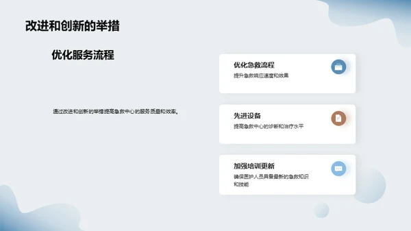 急救中心：卓越与创新