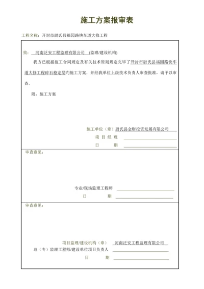 混凝土道路综合施工专题方案.docx