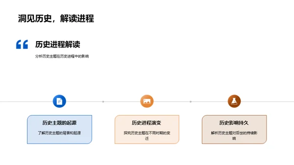 历史主题的深度解读