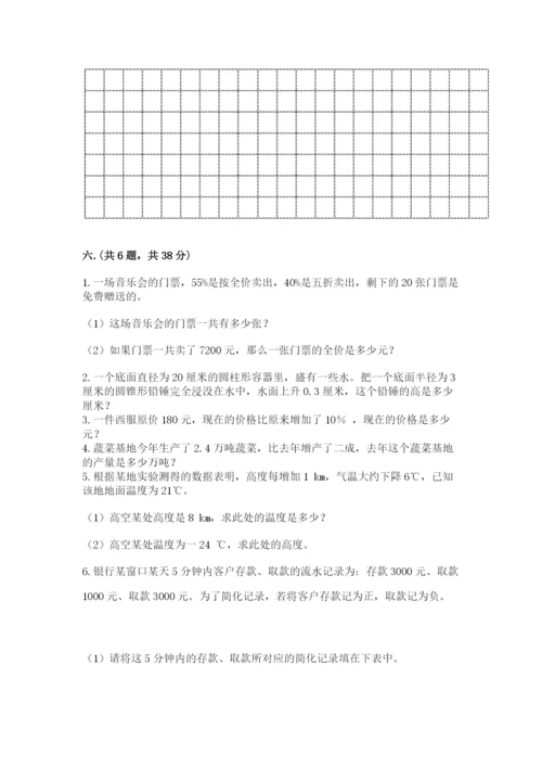 北京海淀区小升初数学试卷附答案【突破训练】.docx