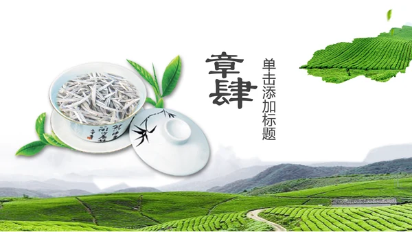 清新绿茶红茶茶叶茶厂茶文化茶道春茶PPT