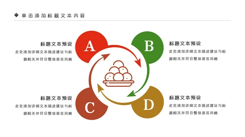 中华传统美食菜系中国菜酒店餐饮PPT模板