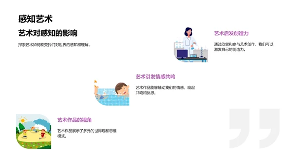 艺术教学课件PPT模板