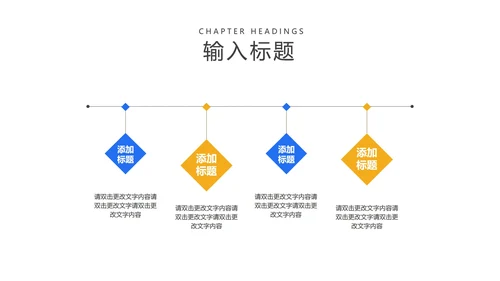 蓝色商务风工作总结汇报PPT模板