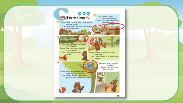 Unit 6 In a nature park Part C story time 课件(共40张P