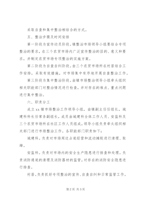乡镇农贸市场综合整治实施方案.docx