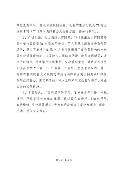 乡镇火灾排查整治行动方案.docx