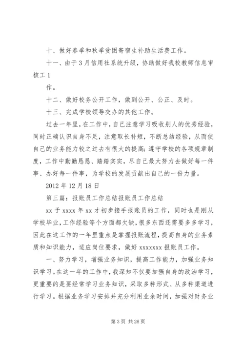 报账员工作总结及计划.docx