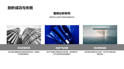 电商UXUI设计报告PPT模板