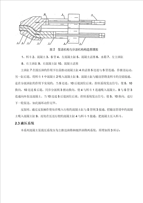 混凝土泵专项说明书新