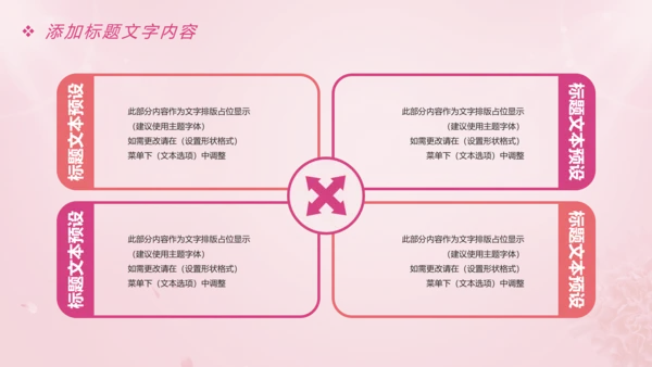 唯美粉红关爱女性健康关爱PPT模板