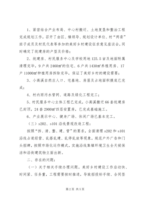 乡镇美好乡村建设工作汇报材料.docx