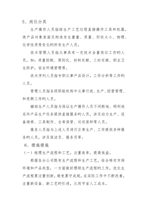 定岗定编定员管理方案--.docx