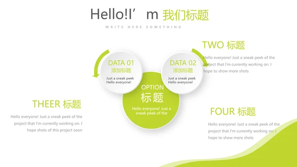 绿色简约大方医药代表述职报告动态PPT