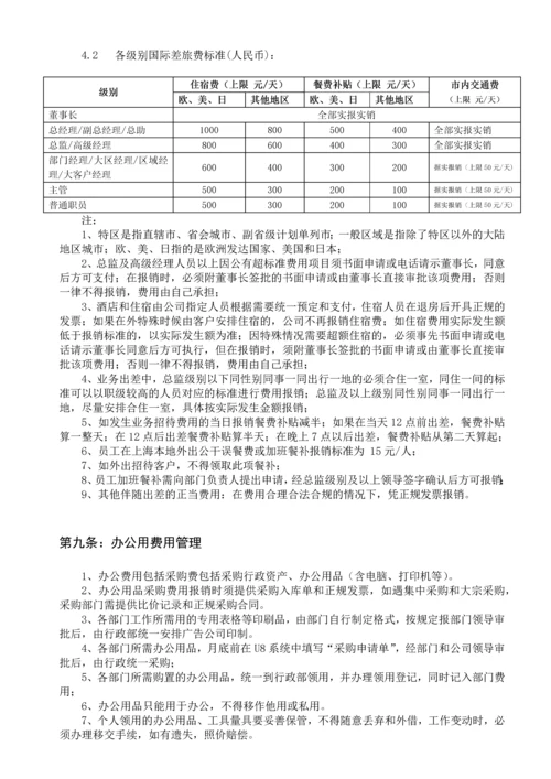 费用报销管理制度.docx