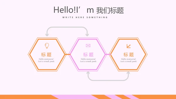 粉色时尚汉堡店宣传动态PPT