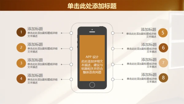 一扇窗阳光照射工作报告通用PPT模板